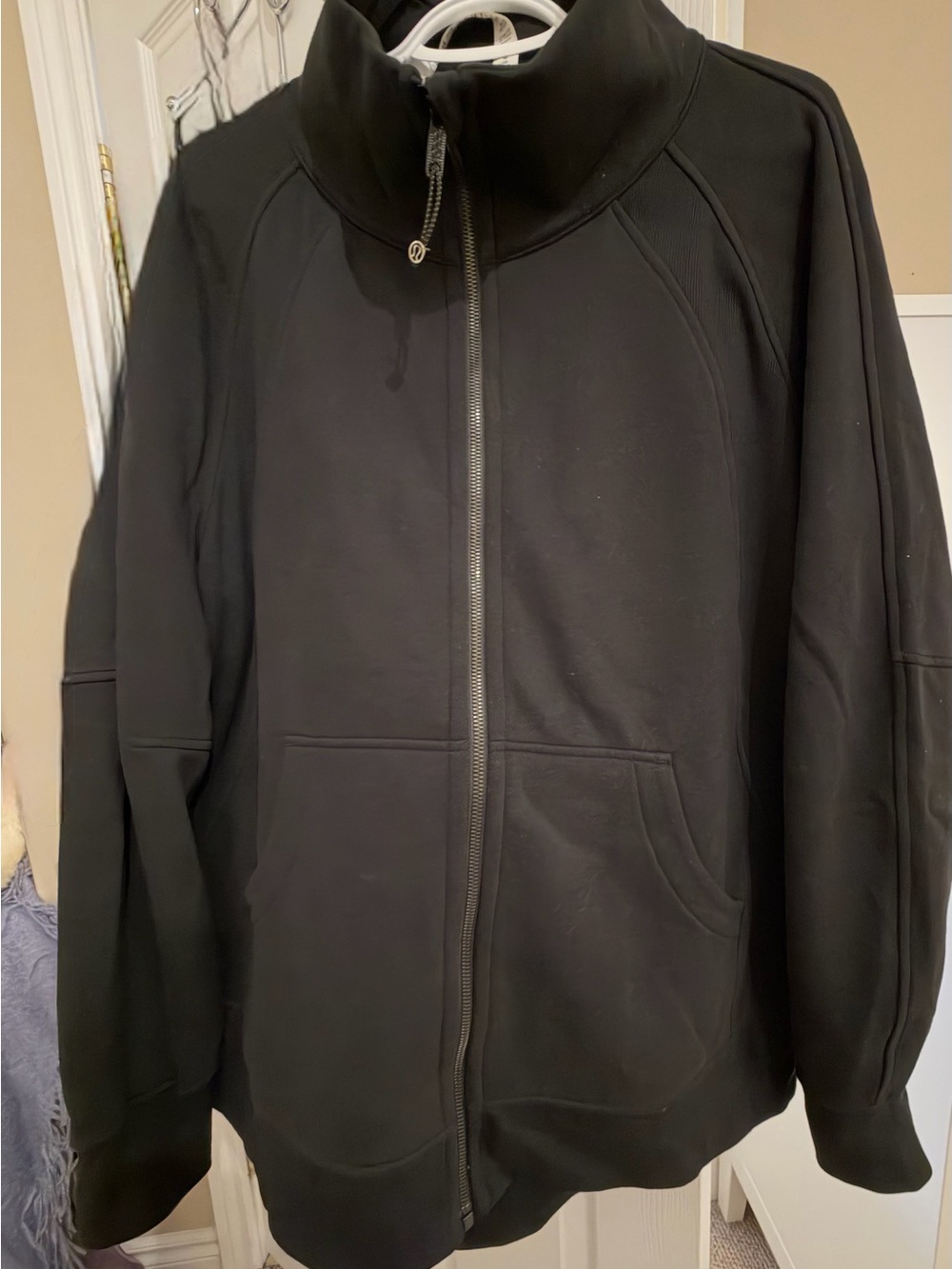 Lululemon Scuba Oversized Funnel-Neck Full-Zip - Black - XL/XXL - NWOT